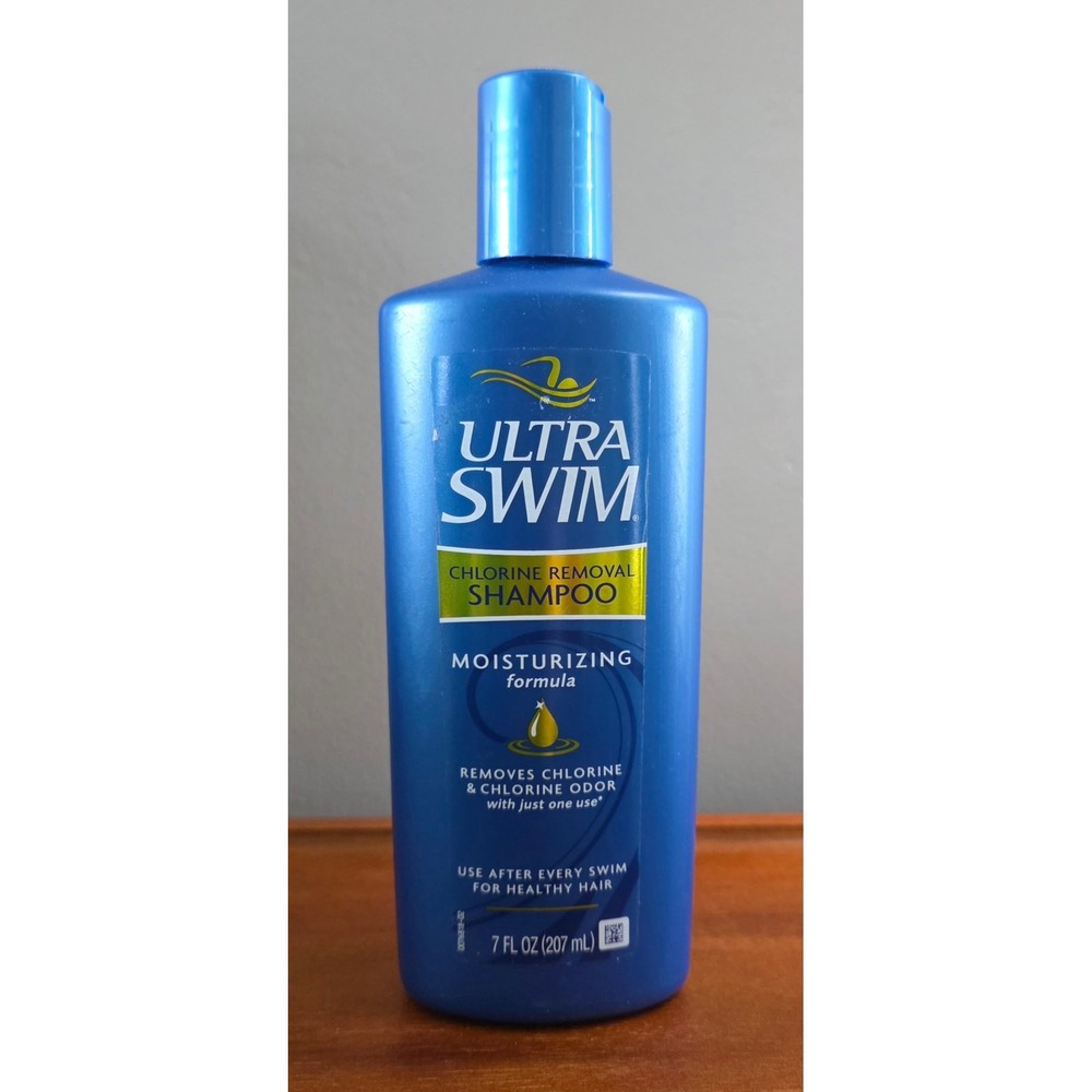 Ultra Swim Chlorine Removal Shampoo Moisturizing Formula 7 FL OZ 207 mL New